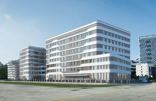 首栋封顶！“战江南”再提速！(图5)