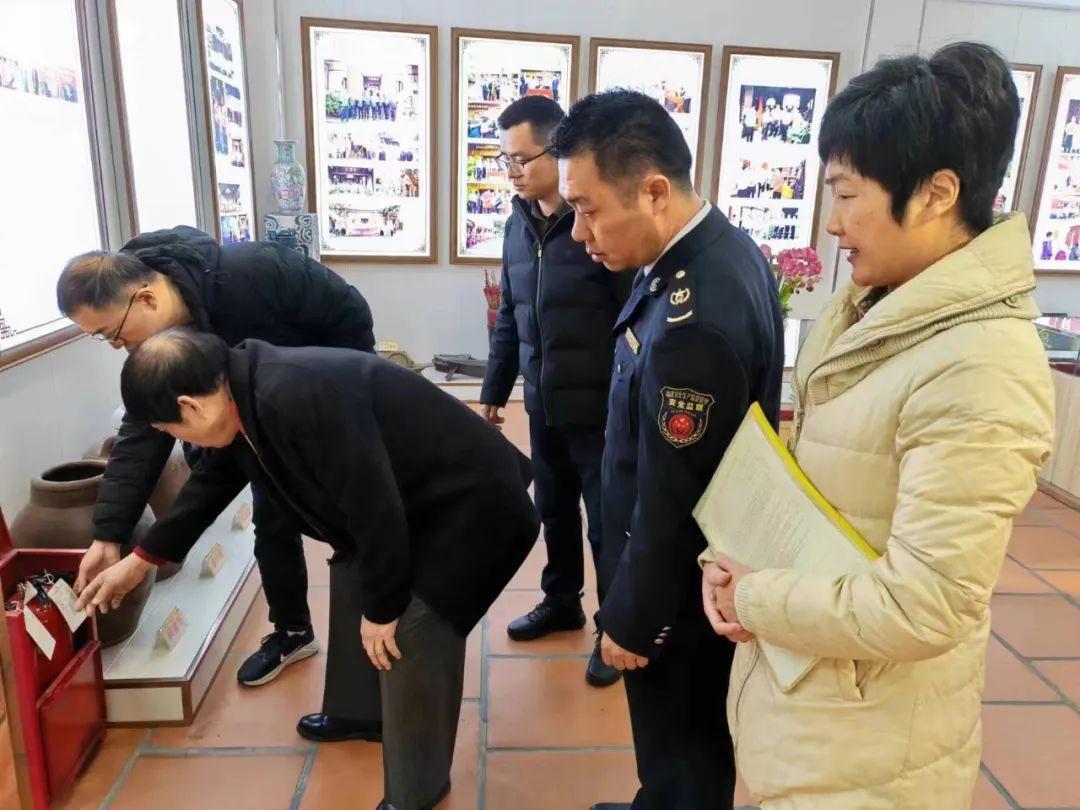 詹楸毅副书记、陈旭辉书记检查文保单位